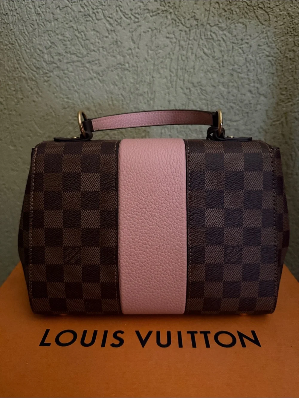 Louis Vuitton Bond Street BB – Damier Ebene with Pink Stripe | New, Never Used 💗